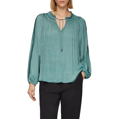 s.Oliver BLACK LABEL tunika blus med volangdetaljer, 6702, 42 s.Oliver BLACK LABEL tunika blus med volangdetaljer, 6702, 42