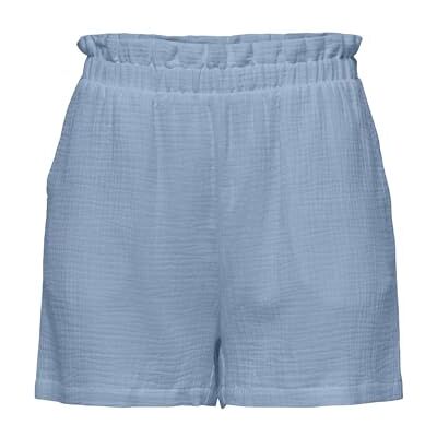 JDY theis Life Mw Shorts WVN dia, Mjuk kambray, L JDY theis Life Mw Shorts WVN dia, Mjuk kambray, L