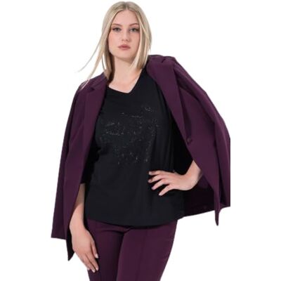 Ulla Popken damer stora storlekar överdimensionerade plus size skjorta modern vy hotfix Ulla Popken damer stora storlekar överdimensionerade plus size skjorta modern vy hotfix