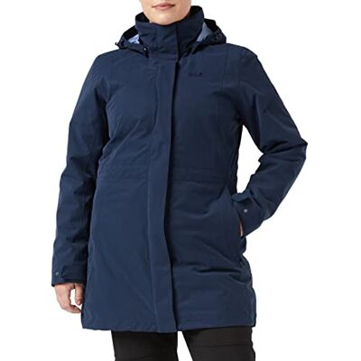 Jack Wolfskin 3-i-1 Mantel Ottawa Coat 3-i-1 vattentät kappa dam Jack Wolfskin 3-i-1 Mantel Ottawa Coat 3-i-1 vattentät kappa dam