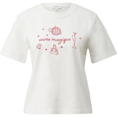 s.Oliver T-shirt med strass, 02d0, 36 s.Oliver T-shirt med strass, 02d0, 36
