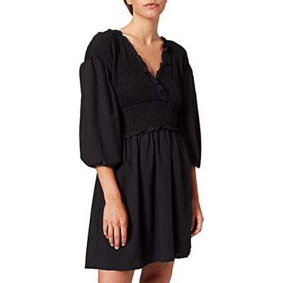 NA-KD dam Smocked Miniklänning Ledig klänning NA-KD dam Smocked Miniklänning Ledig klänning