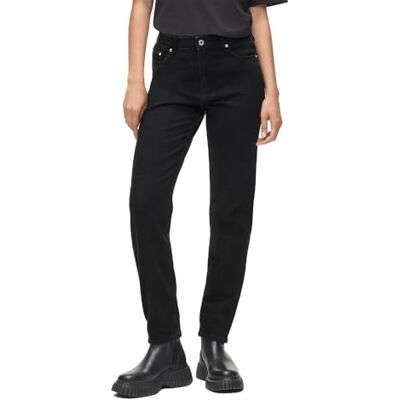 KARL LAGERFELD JEANS , Dam, Mom Denim, Mom Fit, Svart, 2630 KARL LAGERFELD JEANS , Dam, Mom Denim, Mom Fit, Svart, 2630
