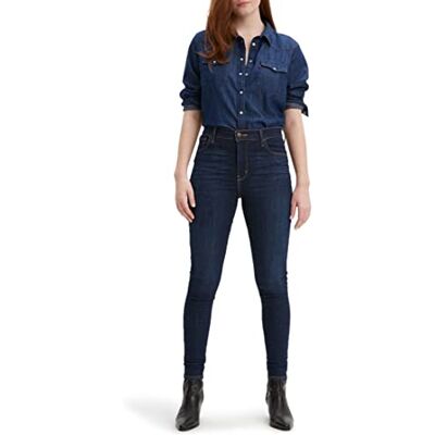 Levi's dam Jeans 720 Hirise Super Skinny, Indigo Daze, 25W / 30L Levi's dam Jeans 720 Hirise Super Skinny, Indigo Daze, 25W / 30L