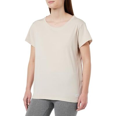 Tommy Hilfiger Kortärmad t-shirt för kvinnor, Chasmere Creme, L Tommy Hilfiger Kortärmad t-shirt för kvinnor, Chasmere Creme, L