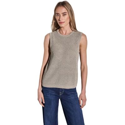 Street One dam skimrande stickad topp, Acron Brown, 36 Street One dam skimrande stickad topp, Acron Brown, 36