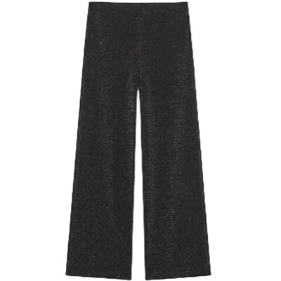 VERO MODA Vmberlin Mw Wide Glitter Pant Noos, svart, M / 30L VERO MODA Vmberlin Mw Wide Glitter Pant Noos, svart, M / 30L