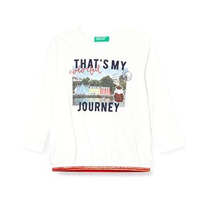 United Maglia för flickor G/C M/L T-shirt, Snövit 074, 68 cm United Maglia för flickor G/C M/L T-shirt, Snövit 074, 68 cm