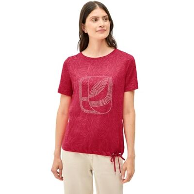 Cecil dam-t-shirt med ädelstenar, Glaserad Apple Red, XL Cecil dam-t-shirt med ädelstenar, Glaserad Apple Red, XL