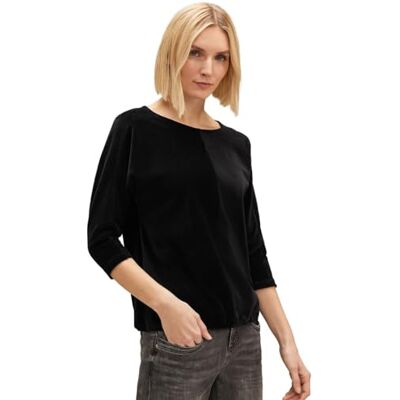 Street One T-shirt dam, svart, 38 Street One T-shirt dam, svart, 38