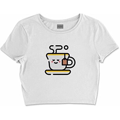 Bona Basics , Digitalt tryck, bas-t-shirt för kvinnor, 100% bomull, vit, avslappnad, damtoppar, storlek: L, Vitt och blått Bona Basics , Digitalt tryck, bas-t-shirt för kvinnor, 100% bomull, vit, avslappnad, damtoppar, storlek: L, Vitt och blått