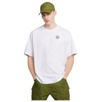 G-STAR RAW QR mini maxi boxy r t, Vit (White D25975-c784-110), XS G-STAR RAW QR mini maxi boxy r t, Vit (White D25975-c784-110), XS
