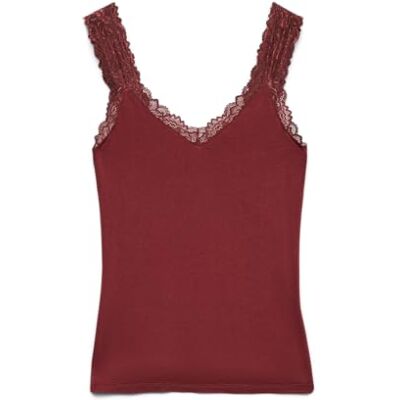 VERO MODA Vmrosa Sl Top Ga JRS Noos, syrah, XS VERO MODA Vmrosa Sl Top Ga JRS Noos, syrah, XS