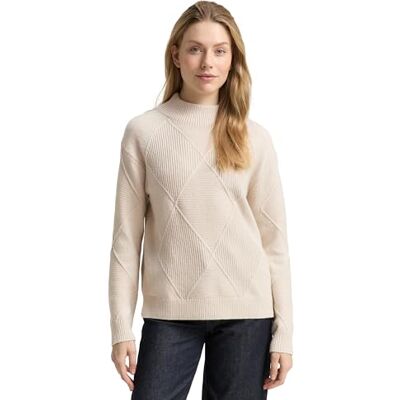 TOM TAILOR damtröja, 29517 – Sandsten beige, XXL TOM TAILOR damtröja, 29517 – Sandsten beige, XXL