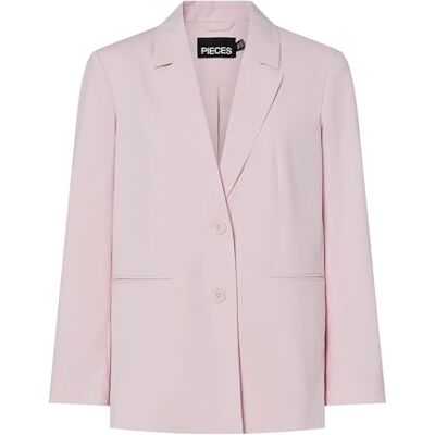 PIECES Pcrosa Ls Loose Blazer Noos Bc, roseate spoonbill, XS PIECES Pcrosa Ls Loose Blazer Noos Bc, roseate spoonbill, XS
