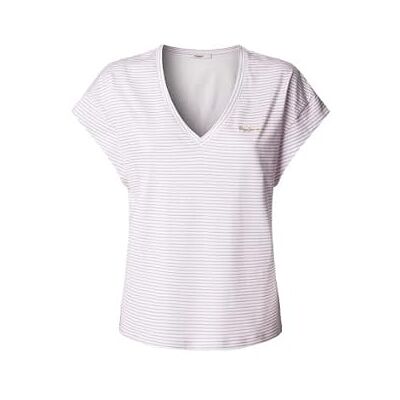 Pepe Jeans Andy T-shirt för kvinnor, Vit (vit), XS Pepe Jeans Andy T-shirt för kvinnor, Vit (vit), XS