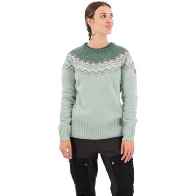 Fjällräven Fjallraven 89941-674-679 Övik Knit Tröja W Lång Tröja Dam Misty Grön-Djup Patina Storlek XXS Fjällräven Fjallraven 89941-674-679 Övik Knit Tröja W Lång Tröja Dam Misty Grön-Djup Patina Storlek XXS