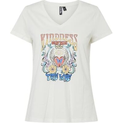 PIECES Pcgabriella T-shirt Fc Bc, Molndansare, L PIECES Pcgabriella T-shirt Fc Bc, Molndansare, L