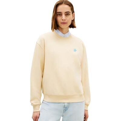Tommy Hilfiger Dam Th Script Reg Sweatshirt WW0WW48724, BEIGE, M Tommy Hilfiger Dam Th Script Reg Sweatshirt WW0WW48724, BEIGE, M