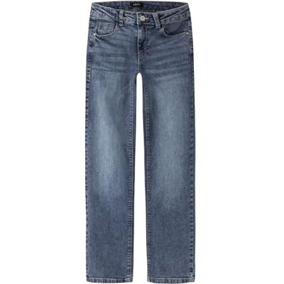 Lmtd dam Nlfbli DNM Lw S rak byxa Noos, Mellanblå denim, 134 Lmtd dam Nlfbli DNM Lw S rak byxa Noos, Mellanblå denim, 134