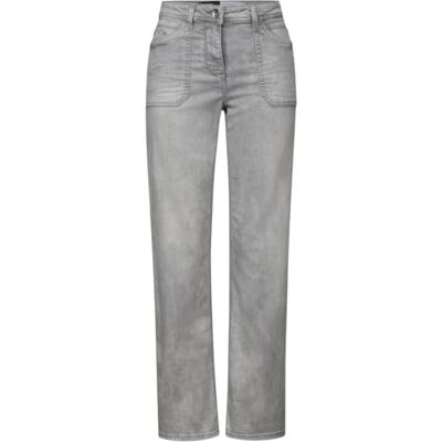 Cecil dam B379221 jeans, ljusgrå wash, 33 W/28 L Cecil dam B379221 jeans, ljusgrå wash, 33 W/28 L