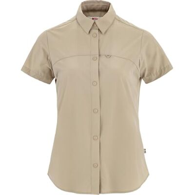 Fjällräven dam High Coast Lite skjorta Ss W, Fossil, S, Fossil, S Fjällräven dam High Coast Lite skjorta Ss W, Fossil, S, Fossil, S