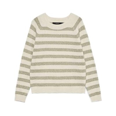 VERO MODA Vmdoffy Ls O-hals blus Ga Noos, Björk, L VERO MODA Vmdoffy Ls O-hals blus Ga Noos, Björk, L
