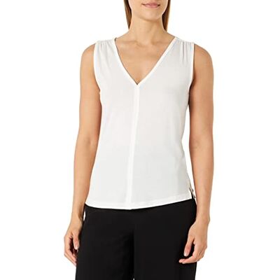 s.Oliver T-shirts för kvinnor, (ingen ärmlängd), vit, 40, Vit, 40 s.Oliver T-shirts för kvinnor, (ingen ärmlängd), vit, 40, Vit, 40