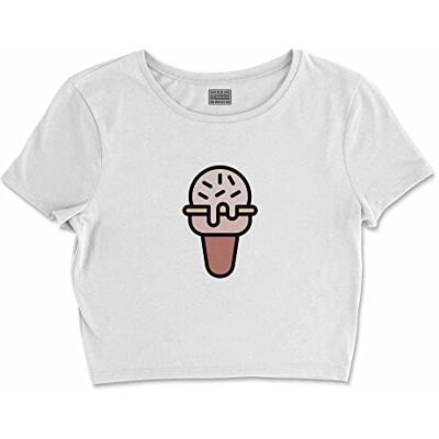 Bona Basics , Digital tryckt basic t-shirt för damer,% 100 bomull, vit, ledig, damtoppar, storlek: S, Vit, S Kort Bona Basics , Digital tryckt basic t-shirt för damer,% 100 bomull, vit, ledig, damtoppar, storlek: S, Vit, S Kort