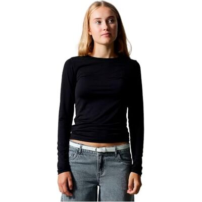 Lmtd Nlfdinci Ls Short S Top Noos, svart, 170-176 Lmtd Nlfdinci Ls Short S Top Noos, svart, 170-176