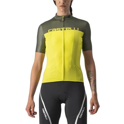 CASTELLI 4522065-776 VELOCISSIMA JRS sweatshirt dam svavel/militärgrön XS, Sulphur/Military Green, XS CASTELLI 4522065-776 VELOCISSIMA JRS sweatshirt dam svavel/militärgrön XS, Sulphur/Military Green, XS