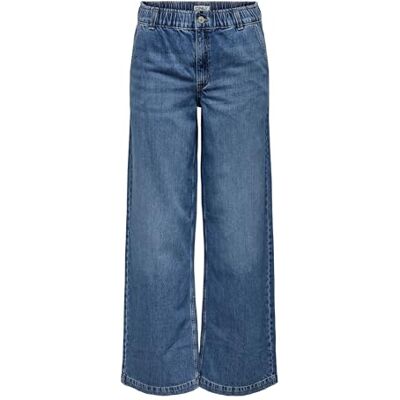 ONLY Onlcomet Mw Wide DNM Pim620 Noos, Mellanblå denim, XS / 32L ONLY Onlcomet Mw Wide DNM Pim620 Noos, Mellanblå denim, XS / 32L