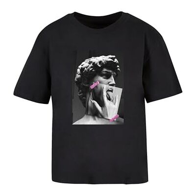 Tee dam T-shirt, svart, XXL Tee dam T-shirt, svart, XXL