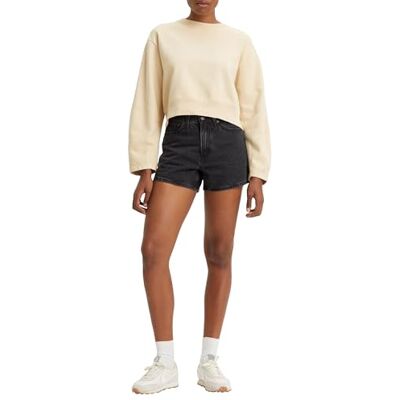 Levi's LEVIS Dam 80S MOM SHORT BLACKS, Inte att bryta, 28 SE Levi's LEVIS Dam 80S MOM SHORT BLACKS, Inte att bryta, 28 SE