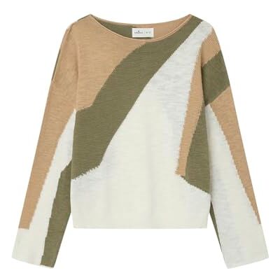 Springfield Tröja för kvinnor, Ljusbeige, S Springfield Tröja för kvinnor, Ljusbeige, S