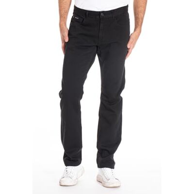 Rica Lewis RL70 jeans i rak passform i bomull, svart, 42 Rica Lewis RL70 jeans i rak passform i bomull, svart, 42