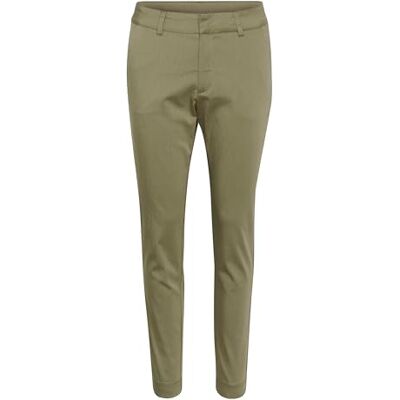 KAFFE Casual byxor Kalea dam chinos byxor eleganta klassiska tygbyxor, Vetiver, 34 KAFFE Casual byxor Kalea dam chinos byxor eleganta klassiska tygbyxor, Vetiver, 34