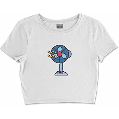 Bona Basics , Digitalt tryck, bas-t-shirt för kvinnor, 100% bomull, vit, avslappnad, damtoppar, storlek: L, Vitt och blått Bona Basics , Digitalt tryck, bas-t-shirt för kvinnor, 100% bomull, vit, avslappnad, damtoppar, storlek: L, Vitt och blått