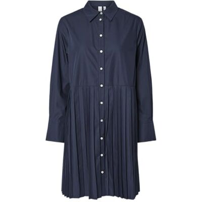 YAS Y.A.S royelli Ls Shirt Dress S. Noos, marinblå blazer, 36 YAS Y.A.S royelli Ls Shirt Dress S. Noos, marinblå blazer, 36