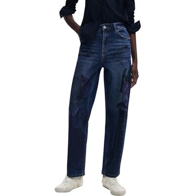 Desigual Denim_Samurai, 5008 Denim Dark Blue, 34, Blå, 32 Desigual Denim_Samurai, 5008 Denim Dark Blue, 34, Blå, 32