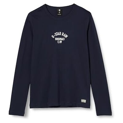 G-STAR RAW SS23002 t-shirt ls, Blå (Osaka blå D24974-01-3873), 6 År G-STAR RAW SS23002 t-shirt ls, Blå (Osaka blå D24974-01-3873), 6 År