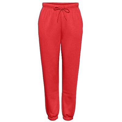 PIECES dam Pcchilli Hw sweatpants Noos Bc sweatpants, Vallmo röd, XS PIECES dam Pcchilli Hw sweatpants Noos Bc sweatpants, Vallmo röd, XS