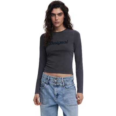Desigual TS_Wisconsin, 5001 Marine, S, Blå, S Desigual TS_Wisconsin, 5001 Marine, S, Blå, S