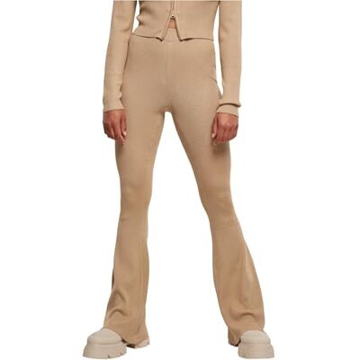 Urban Classics Damleggings, ribbstickade bootcut, leggings, yogabyxor, unionbeige, 3XL, Unionbeige, 3XL Urban Classics Damleggings, ribbstickade bootcut, leggings, yogabyxor, unionbeige, 3XL, Unionbeige, 3XL