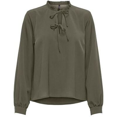 ONLY Onlnova Life Elite L/S Monica Top, Kalamata, L ONLY Onlnova Life Elite L/S Monica Top, Kalamata, L
