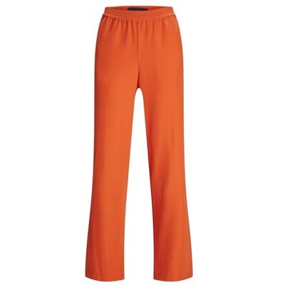 JJXX Jxpoppy Regular Hw Pant Noos byxor för kvinnor, röd orange, (M) W x 34L JJXX Jxpoppy Regular Hw Pant Noos byxor för kvinnor, röd orange, (M) W x 34L