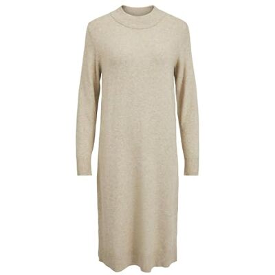 Vila dam Viril Crew Neck L/S Midi Dress – Noos Klänning Vila dam Viril Crew Neck L/S Midi Dress – Noos Klänning