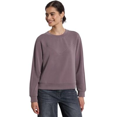 Street One Studio Silk-look skjorta med nitar, Hazy Rose, 42 Street One Studio Silk-look skjorta med nitar, Hazy Rose, 42