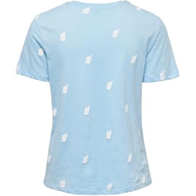 ONLY Dam ONLBONE REG S/S AOP TOP Box JRS T-shirt, Night Sky/tryck: Palm, M, Nattsky/tryck: palm, M ONLY Dam ONLBONE REG S/S AOP TOP Box JRS T-shirt, Night Sky/tryck: Palm, M, Nattsky/tryck: palm, M