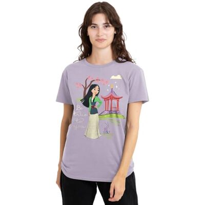 Mulan Be True to You dam t-shirt, lavendel, X-Large, Lavendel, XL Mulan Be True to You dam t-shirt, lavendel, X-Large, Lavendel, XL